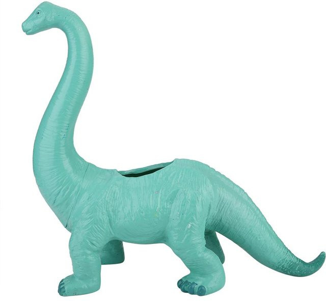 Tooarts Dinosaurier Pflanztopf für Sukkulenten und Bonsai in Hellblau und Türkis - Bild 1