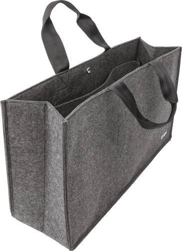 Sigel Laptoptasche Desk Sharing Bag Basic L aus Kunstfilz für Laptops bis 17,3 Zoll in Dunkelgrau - Bild 1