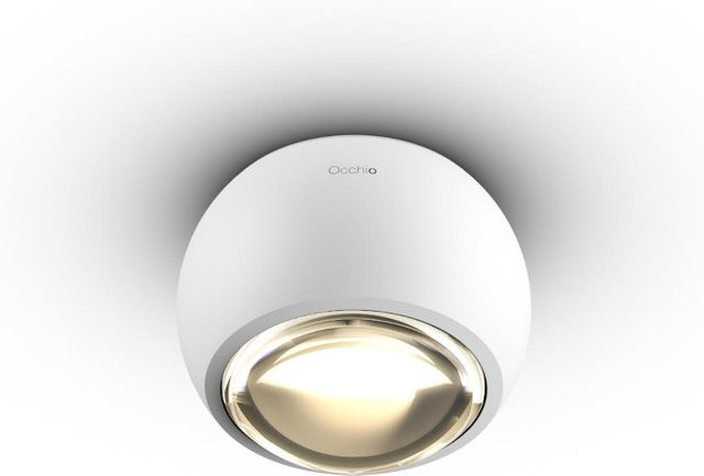 Occhio io alto v VOLT LED-Deckenstrahler in Weiß Matt mit dimmbarer Warmweiß-LED (3000K) - Bild 1