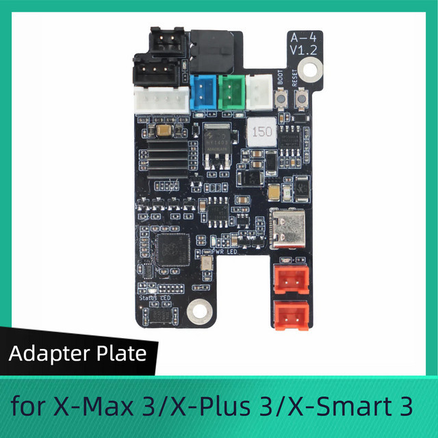 QIDI Tech Adapterplatte für QIDI X-Max 3, X-Plus 3 und X-Smart 3 Druckkopf PCBA in Schwarz - Bild 1