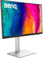 BenQ PD2730S Designer LED-Monitor mit 27 Zoll IPS-Display in Weiß und Silber - Bild 1
