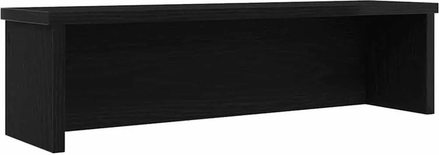 vidaXL Küchenregal stapelbar in Schwarz aus Holzwerkstoff B/T/H: 60 x 15 x 16 cm - Bild 1