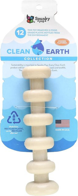 Spunky Pup Clean Earth Huhn, Spielzeug, Stick, 1 Stück - Bild 1