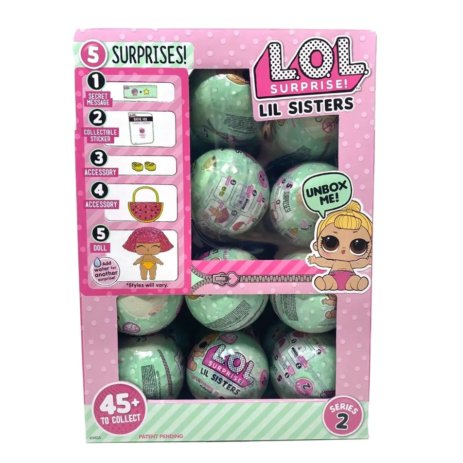 MGA LOL Surprise! Lil Sisters Serie 2 Blind Ball, Sammelpuppe - Bild 2