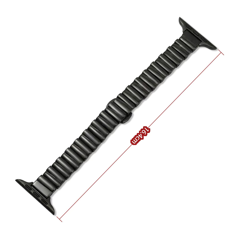 CAOWTAN Uhrenarmband Edelstahl, Faltschließe, Damen - Bild 3