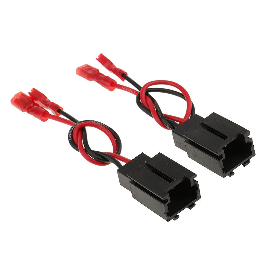 Perfeclan Audio-Lautsprecherkabel-System, 2-poliges Stecker-Anschlusskabel für Peugeot und Citroen, Schwarz - Bild 3