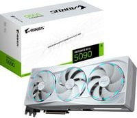Gigabyte AORUS GeForce RTX 5090 STEALTH ICE OC Edition Grafikkarte, 32 GB GDDR7, Weiß - Bild 1
