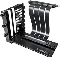 Montech Vertikales GPU Mounting Kit mit PCIe 4.0 Riser-Kabel in Schwarz - Bild 1