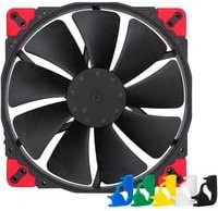 Noctua NF-A20 PWM chromax.black.swap Gehäuselüfter Schwarz B/T/H: 20,0 x 20,0 x 3,0 cm - Bild 1