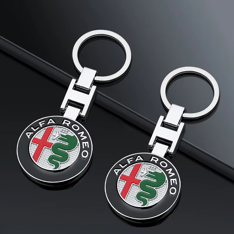 Schlüsselanhänger Alfa Romeo, Metall, Unisex - Bild 3