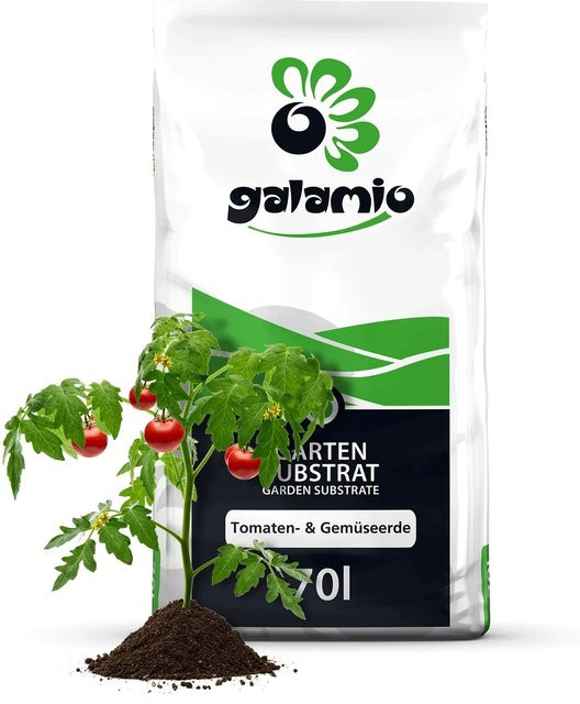 Galamio Tomaten- und Gemüseerde für Garten und Gewächshaus, 70 l - Bild 1