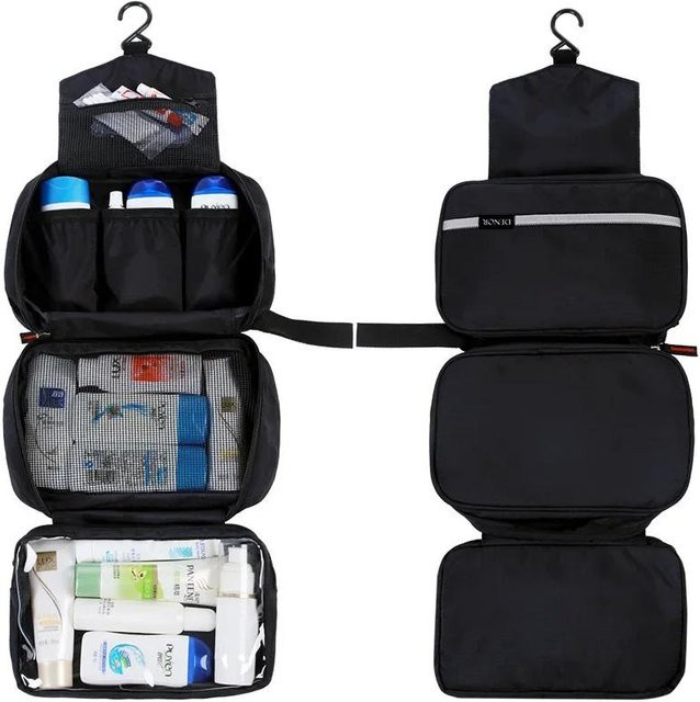 dawndesslo Kosmetiktasche, schwarz, Unisex - Bild 1