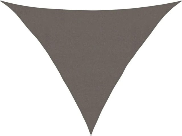 Furnicato Sonnensegel dreieckig aus HDPE in Anthrazit mit 160 g/m² - Bild 1