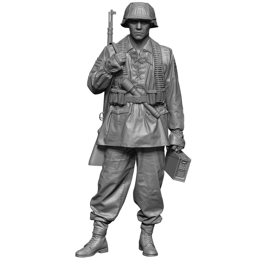 ZKBOZK Soldat, Modellfigur, Militär, 1/35, unmontierter und unbemalter Bausatz - Bild 2
