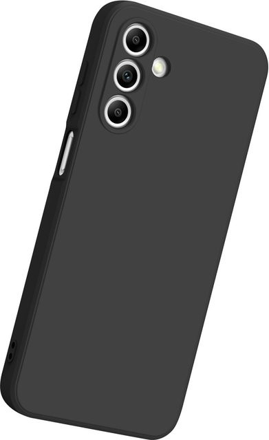 Silikon Schutzhülle für Samsung Galaxy A06 A16 A26 A36 A56 A15 A35 A55 A14 A24 A34 A54 in Schwarz - Bild 1