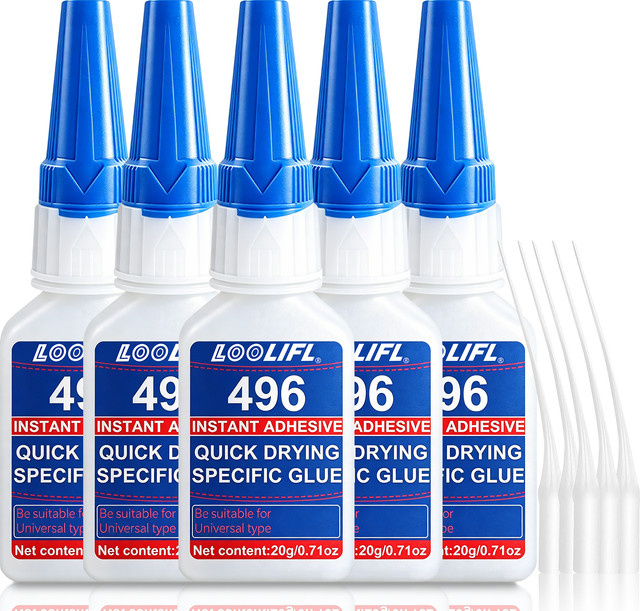 LOOLIFL 496 Superkleber Cyanacrylat-Klebstoff, transparent, 20 g - Bild 1