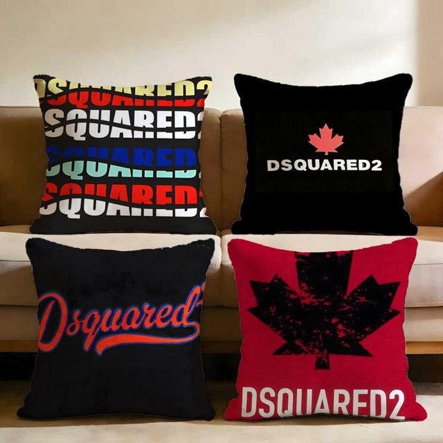 DSQUARED2 Kissenbezug Multicolor, quadratisch, B/T/H: 30 x 30 x 30 cm - Bild 1