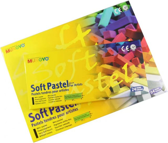 MUNGYO MPS Soft Pastels für Künstlerzeichnungen in Multicolour - Bild 1