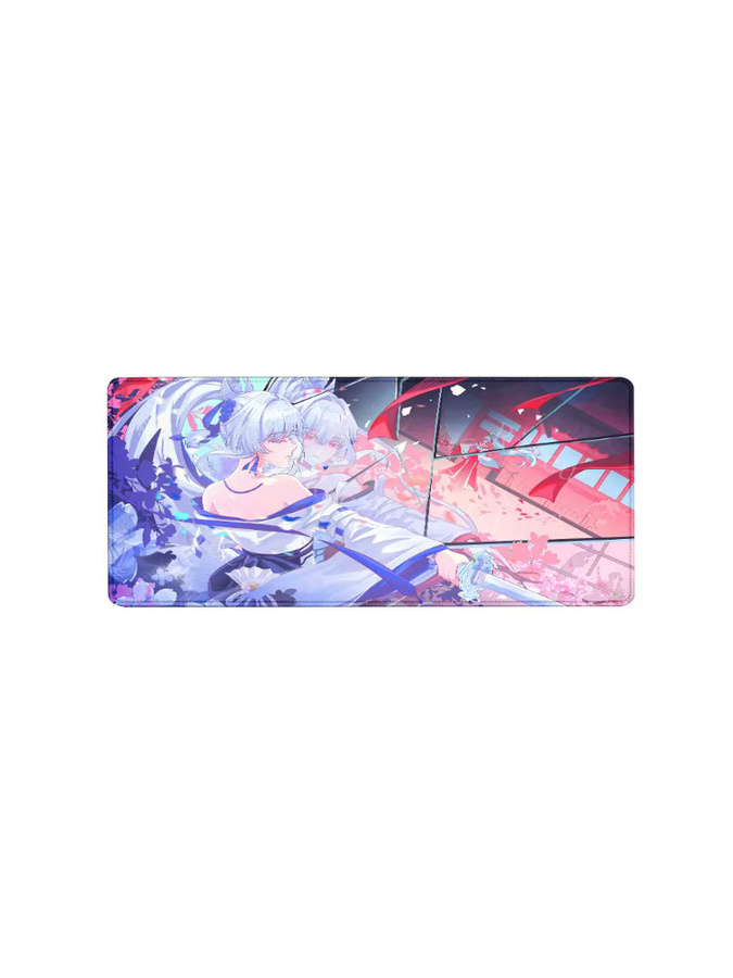 Riccu XXL Gaming Mauspad Hiyuki Anime-Mädchen Multicolor B: 90 cm, T: 40 cm - Bild 5