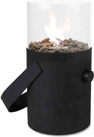 COSI Gaslampe aus Metall in Schwarz, Höhe: 30 cm - Bild 1
