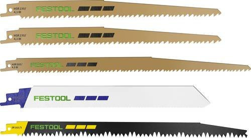 Festool Säbelsägeblatt-Set RS-Sort/5 aus Bimetall für Holz und Metall - Bild 1
