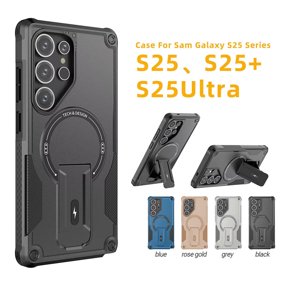 Magnetische Mecha Handyhülle für Samsung Galaxy S25 Ultra 5G A56 5G A07 A55 S24 Ultra A36 5G A54 A16 A06 A05s A26 Cover in Blau - Bild 2