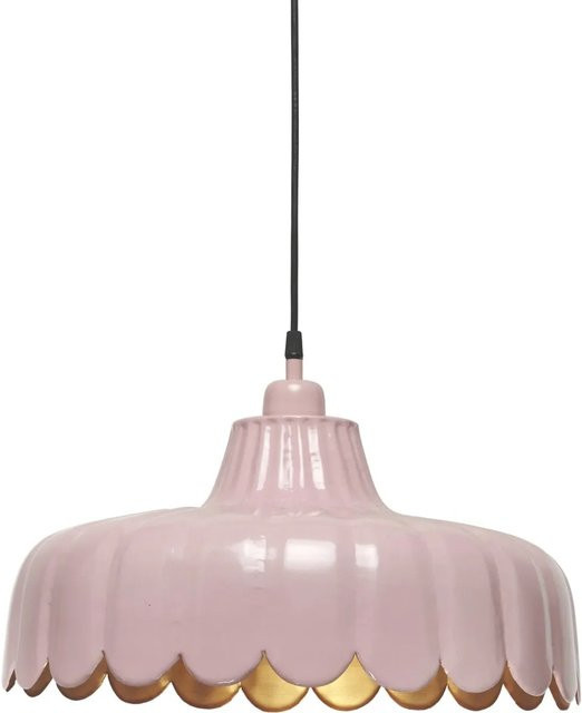 PR Home Wells Pendelleuchte Blumen Design Rosa Gold E27 B: 45 cm, H: 160 cm - Bild 1