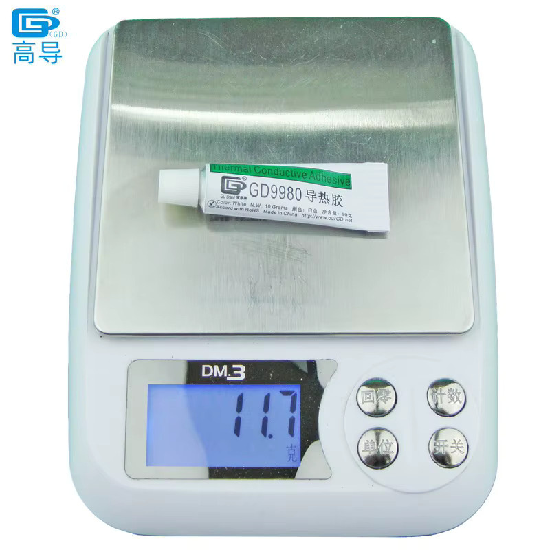 GD9980 Wärmeleitklebstoff in Weiß für Aluminium, 85 g - Bild 3