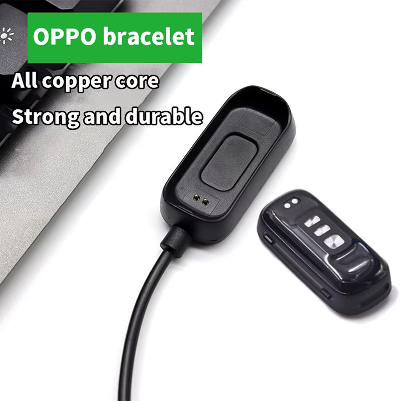 Oppo Uhrenarmband USB-Ladekabel, Magnet, Schwarz - Bild 3