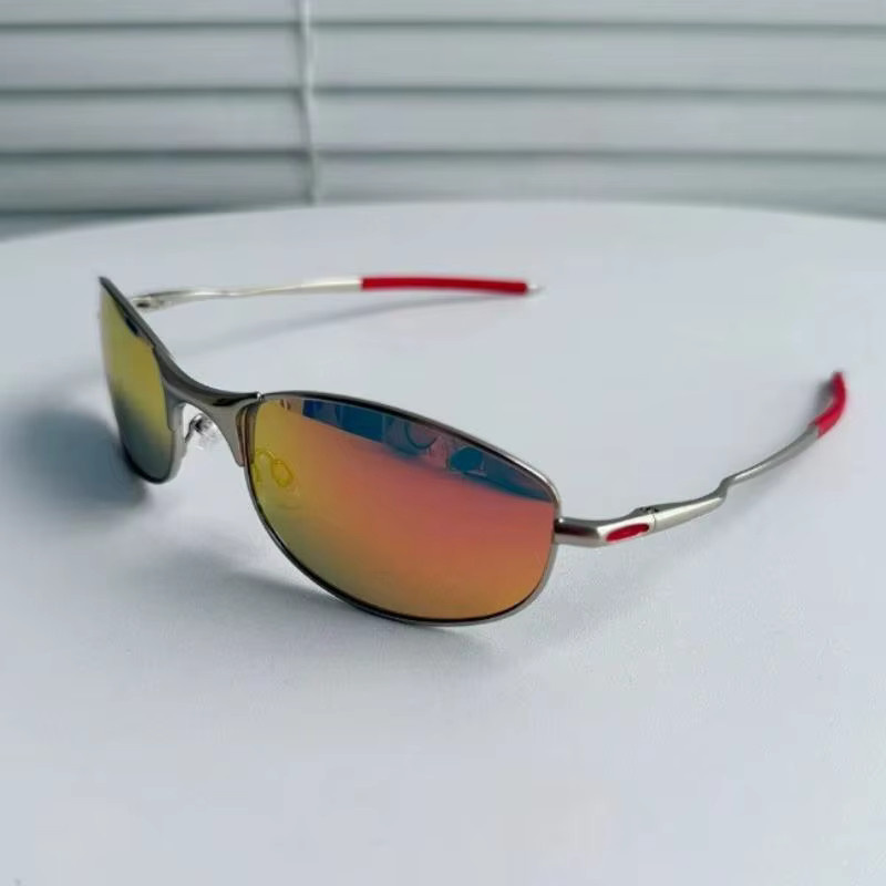 HONKAN.WZ Sonnenbrille, Unisex, Vollrand, Metall, Oval, polarisiert - Bild 2
