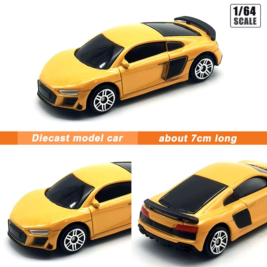 RMZcity Sportwagen, Modellauto, 1:64, Metall, Rot - Bild 2