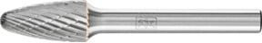 PFERD TOOLS Hartmetall Hochleistungsfrässtift TOUGH Rundbogen RBF, Farbe: Silber, Durchmesser: 10 mm, Länge: 20 mm, Schaft-Durchmesser: 6 mm - Bild 1