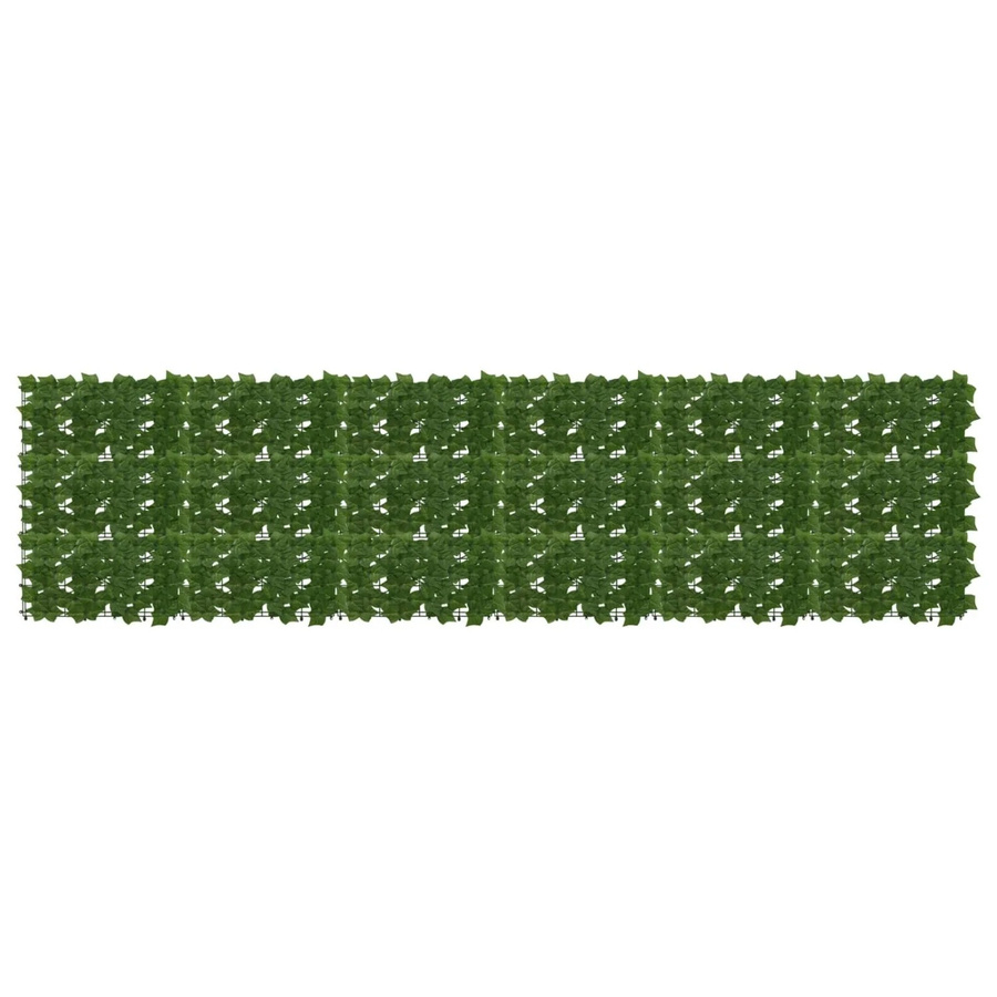 vidaXL Balkonsichtschutz als künstliche Hecke in Grün, B: 300 cm, H: 75 cm - Bild 2