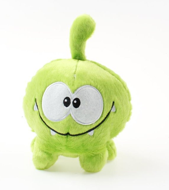 Yiran toy Cut the Rope Om Nom Plüschfigur, Grün, 20 cm, ab 3 Jahren - Bild 1