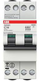 ABB S204C-C20 Leitungsschutzschalter 20A 415V Grau - Bild 1