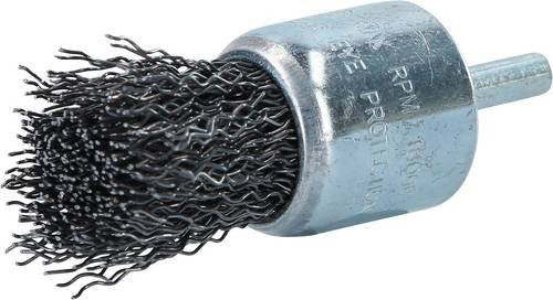 KS Tools Stahldraht Pinselbürste in Silber, Durchmesser: 30 mm, Drahtstärke: 0,5 mm - Bild 1