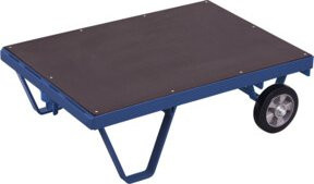 VARIOfit Schwerlast-Rollplatte aus Aluminium in Blau, B/T: 1590 x 900 mm, Traglast 1.000 kg - Bild 1