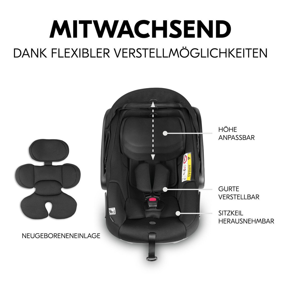 Hauck Buggy Move N Care 2in1 Travel Set mit Babyschale und Adaptern in Mocha - Bild 3