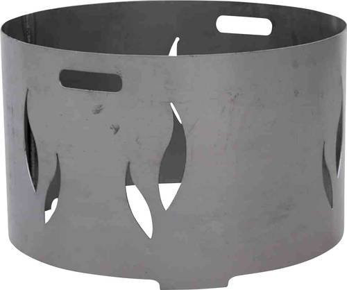 SIENA GARDEN Feuerschalenaufsatz XXL aus Stahl in Silber/Anthrazit, Durchmesser: 96 cm - Bild 2