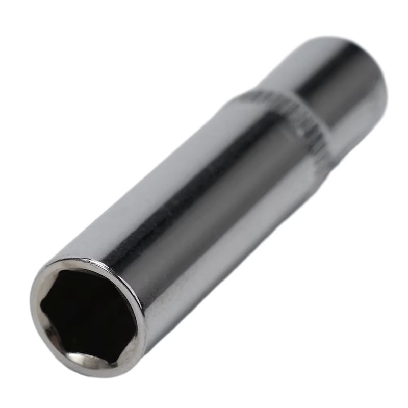 VIBRATITE Metrisches langes Chrom Steckschlüsselsatz 1/2 Zoll mit Sechskant-Steckdosen von 4 mm bis 14 mm in Silber - Bild 5