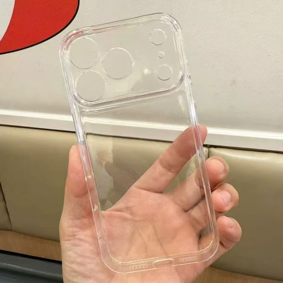 Apple Stoßfeste TPU-Telefonhülle für iPhone 17, iPhone 17 Air und iPhone 17 ProMax in Transparent - Bild 2