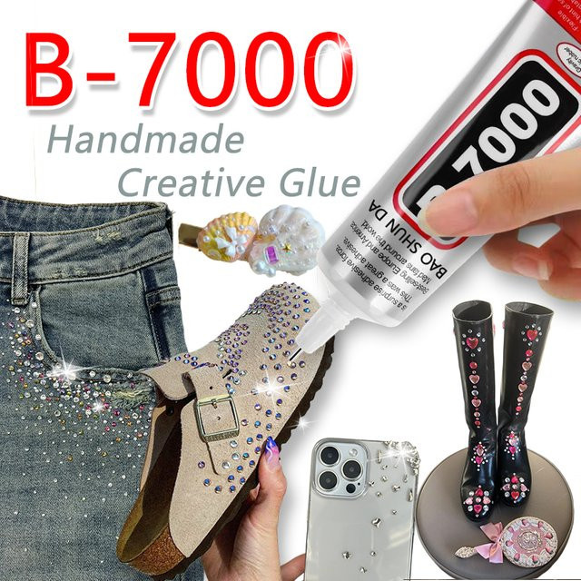 LOOLIFL B7000 Universalkleber Transparent für Bastelarbeiten, Schmuck und Handy-Bildschirme - Bild 1