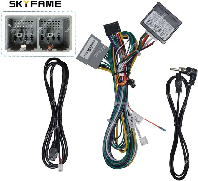 RAISE Auto 16pin Kabelbaum Adapter mit Canbus Box für Android Radio in Buick Regal GS und Opel Insignia G-RZ-GM59 GM-RZ-09 - Bild 1