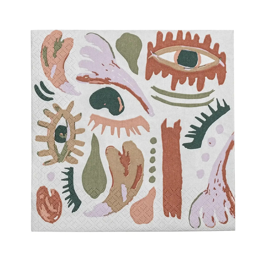 Bloomingville Serviette aus Papier in Orange Horus - Bild 1