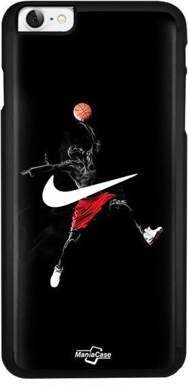 Nike Handyhülle aus Silikon für iPhone 7 in Schwarz mit Jordan-Logo - Bild 1