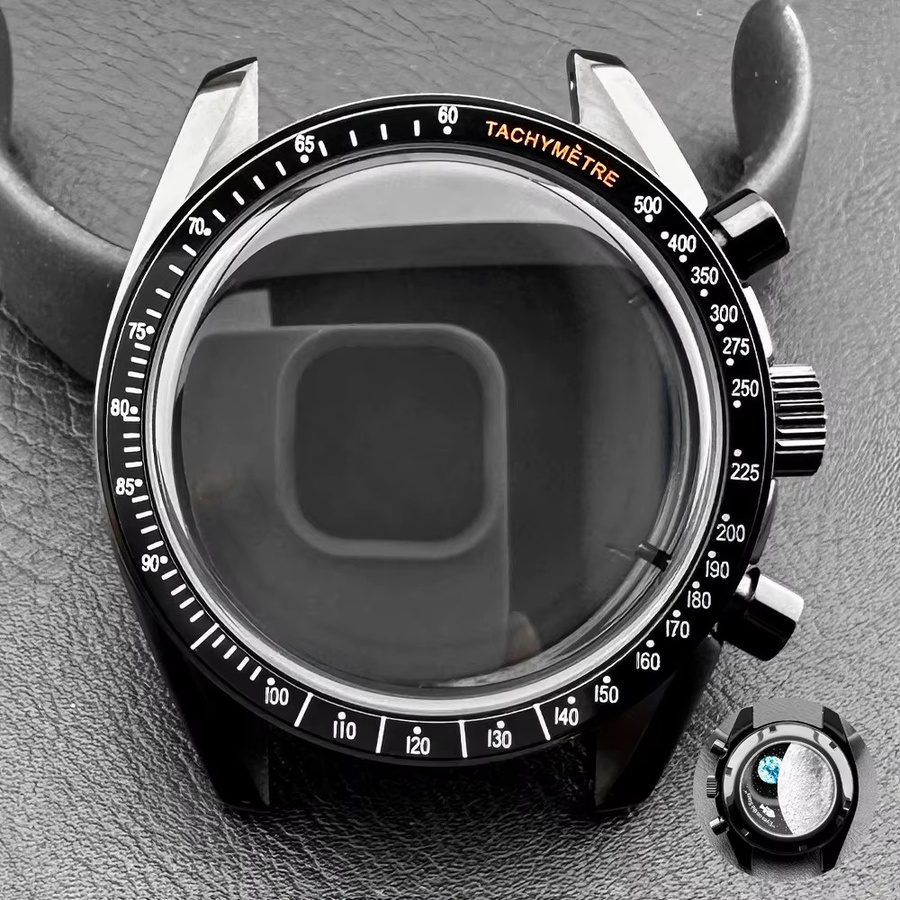 Herrenuhr Zubehör, Edelstahl, Silber, 40 mm, 20 mm Armband - Bild 2