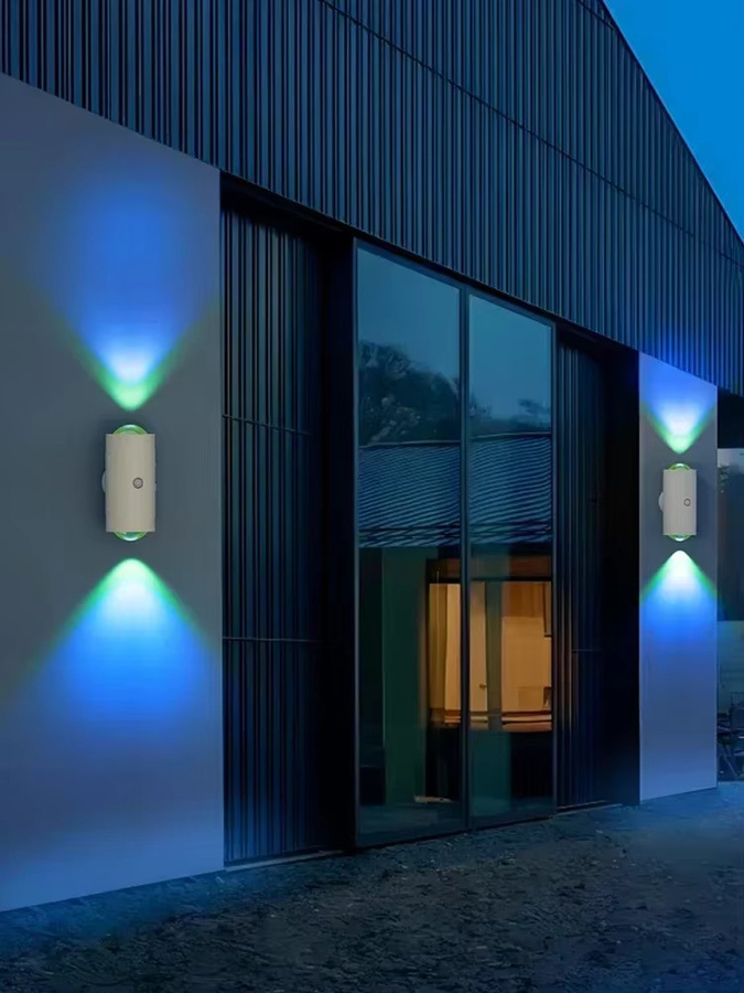 TLEDMP 2-Kopf Magnet-LED-Wandleuchte in Weiß mit Bewegungsmelder, dimmbar und USB wiederaufladbar als modernes Ambiente-Nachtlicht für Flur und Schlafzimmer - Bild 6