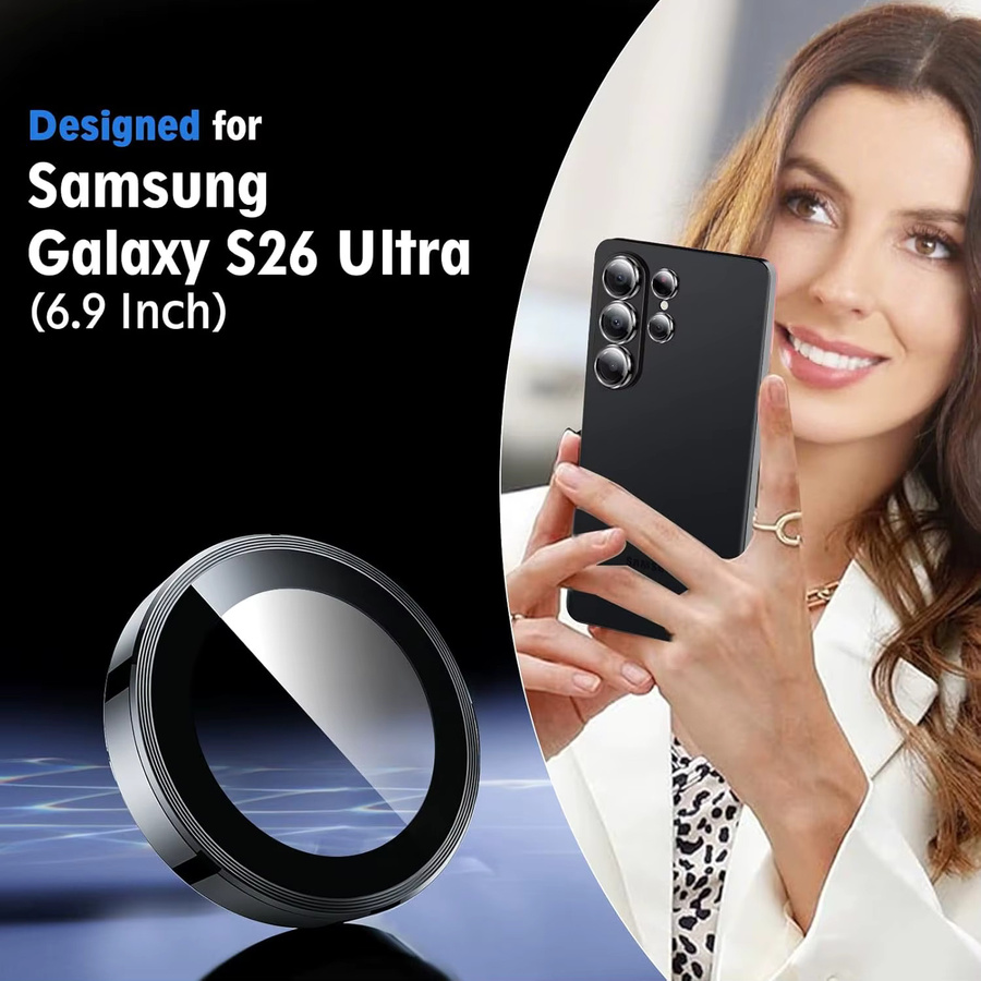 Stoßfeste Kameraobjektivabdeckung und Displayschutz für Samsung Galaxy S26 Ultra S25 Plus S24 FE S23 A56 5G A36 A26 A16 A55 - Bild 4