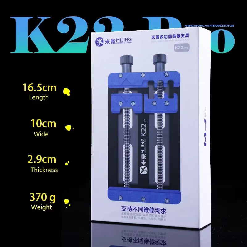 Mijing K22 Pro Universelle Reparatur-Doppelkugellager-Plattform für Handy-Motherboard CPU NAND Reparatur-Fixiervorrichtung - Bild 6