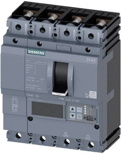 Siemens 3VA2063-7KQ42-0AA0 Leistungsschalter Grau, Einstellbereich 25 - 63A, Schaltspannung max. 690 V/AC - Bild 1